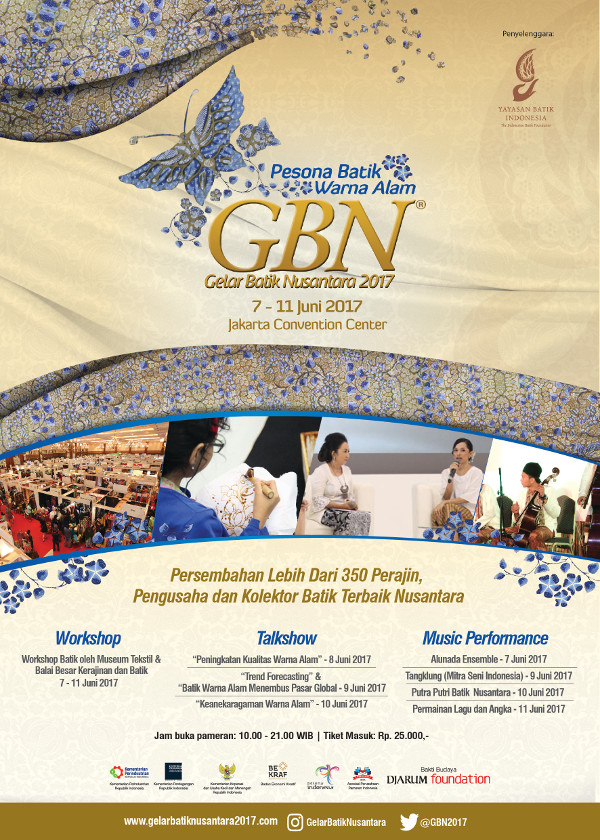 Gelar Batik Nusantara 2019 Informasi Pameran Event dan 